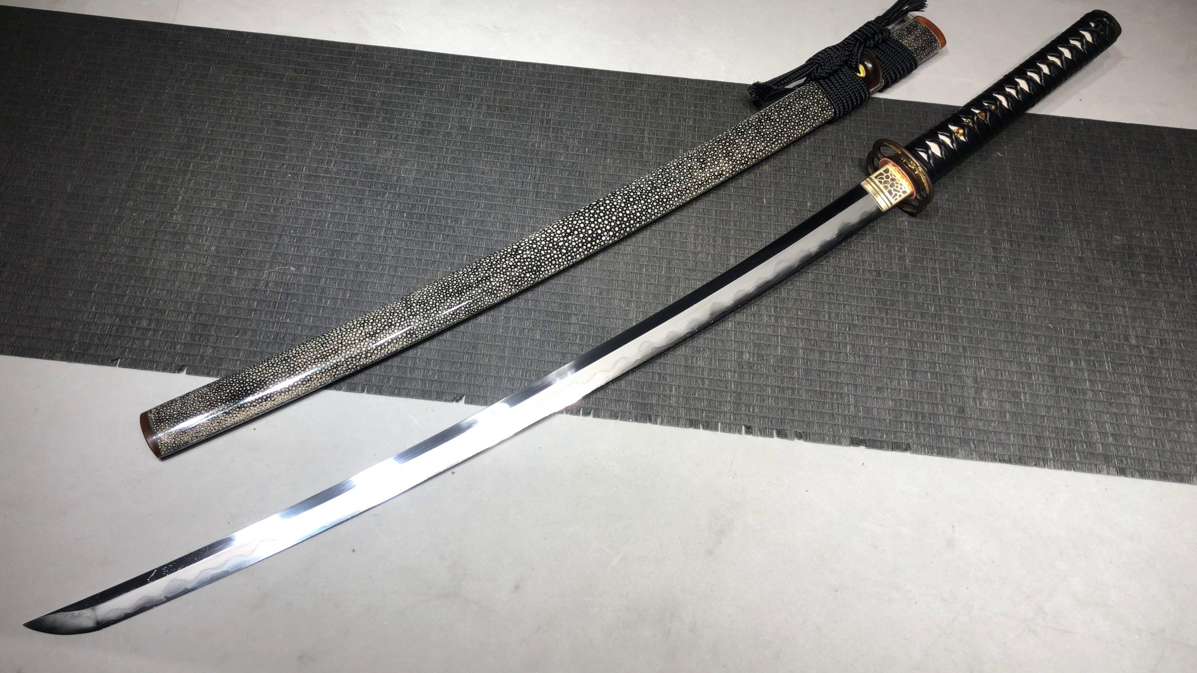 2600 新款手作 长款26寸三枚合夹钢武士刀——武藏打刀 编号:0210872401121433 - 大祚榮刀劔 대조영도검 网站图片授権给 ...