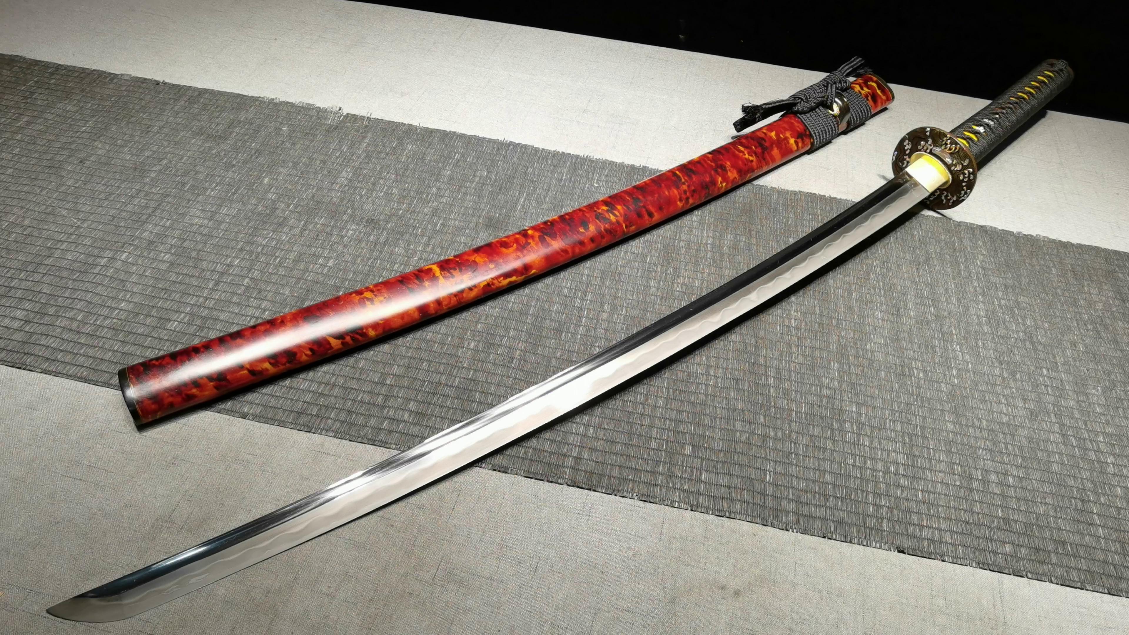 3500 长款26寸新款自炼钢夹钢烧刃打刀武士刀——幻影打刀 编号:051087221219811 - 大祚榮刀劔 대조영도검 网站图片授権给 ...