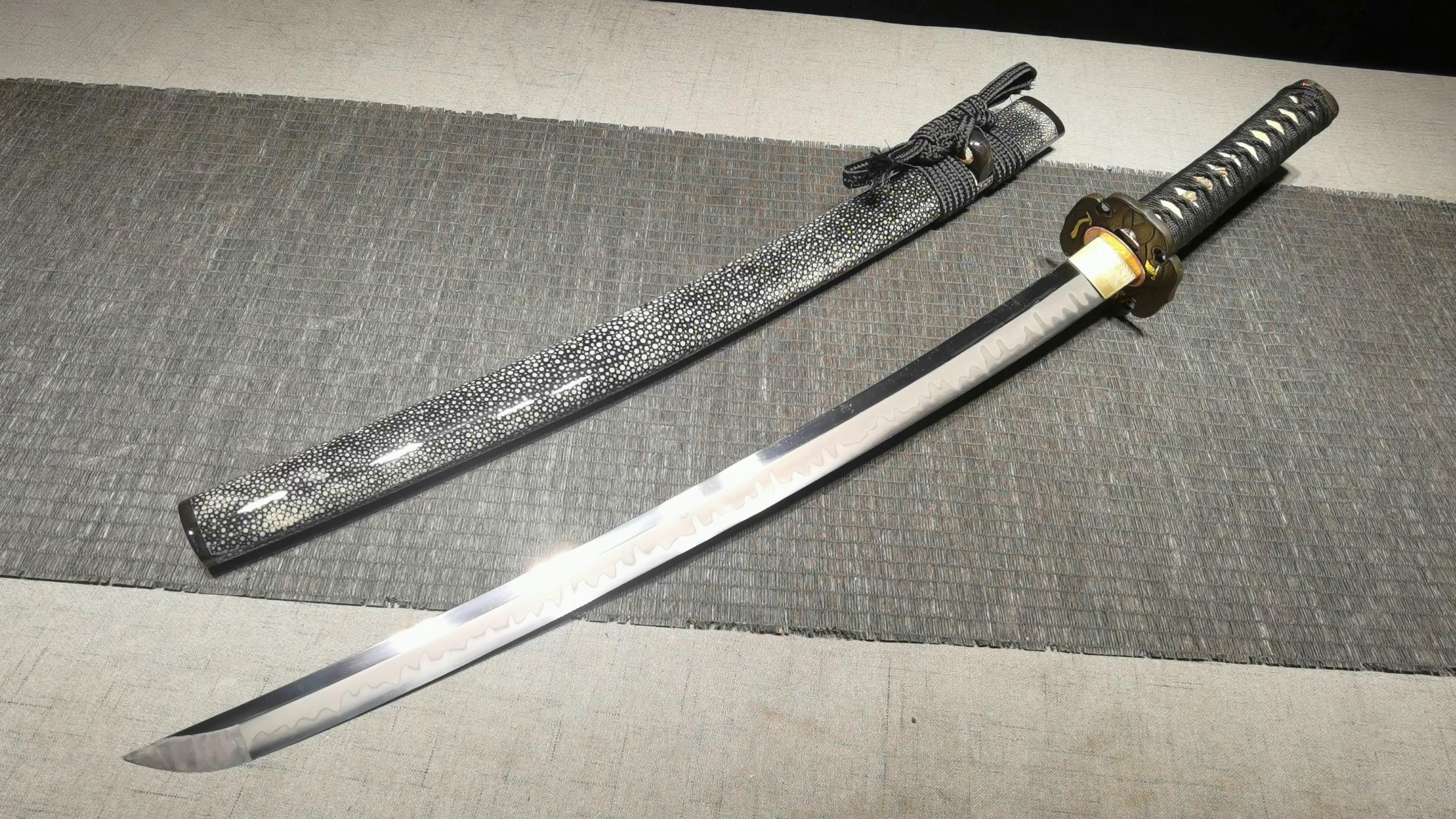 1560 中款20寸新款胁差武士刀——青龙战刃 编号:86087220829713 - 大祚榮刀劔 대조영도검 网站图片授権给大祚榮刀劔獨家 ...