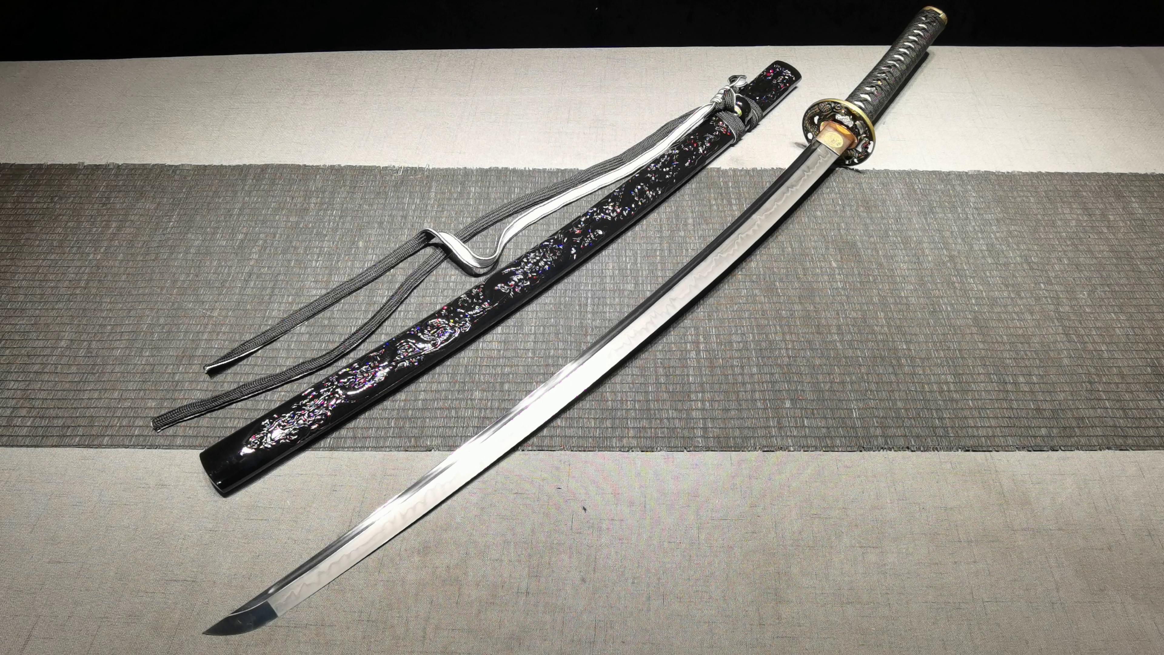 1060 特价长款26寸新款丁字纹研磨灰打刀武士刀——青龙打刀 编号:34087220929732 - 大祚榮刀劔 대조영도검 网站图片授権给 ...
