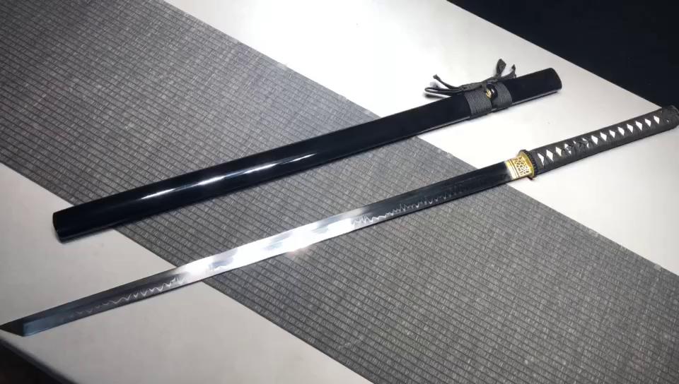 720 新款特价 长款26寸武士刀 ——黑武士直刀 编号:620872304231001 - 大祚榮刀劔 대조영도검 网站图片授権给大祚榮刀劔 ...
