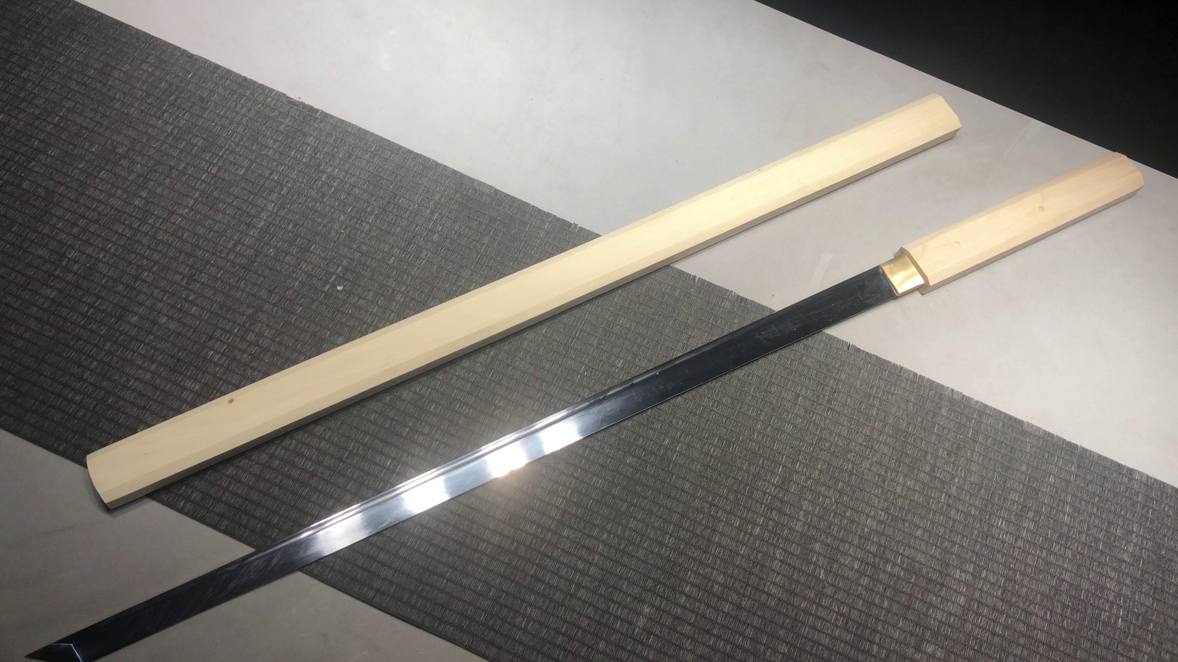 520 新款手作 长款26寸高锰钢素装直刀唐横刀——八角唐刀 编号：610872307311240 - 大祚榮刀劔 대조영도검 网站图片授権给 ...